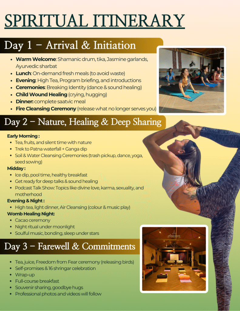 Spiritual Itinerary
